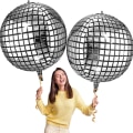 Miniatyrbillede 4 af 10: Disco alle balloner til 70'er tema Disco Party FARVE 8 FARVE 8 Color 8