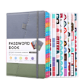 Pikkukuva 1 / 10: A5 Password Book Password Keeper Book 05 05 05