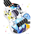 Miniatyrbilde 4 av 9: Simulering Gitar Mini Ukulele C C C