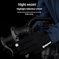 Miniatyrbillede 10 af 10: Taktiske vinterhandsker Opvarmede fleecinghandsker SORT M BLACK M