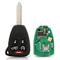 Miniatyrbillede 1 af 9: Bil Flip nøgle Bil fjernbetjening 5BUTTON433MHZ-A 433MHZ-A 5Button433Mhz-A