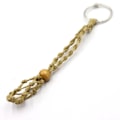 Miniatyrbillede 9 af 10: Tom Stenholder Nøglering Krystal Healing Stone Net Nøglering Khaki