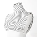 Miniatyrbillede 3 af 10: Turtleneck Fake Collar Mock Neck Cover SORT SORT black
