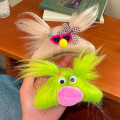 Miniatyrbilde 5 av 10: Ugly Doll Hårklemme Pølse Munn Hårkloklemme ROSA pink