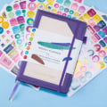 Miniatyrbillede 6 af 10: Agenda Planner Selvbindende Notesbog GRÅ gray