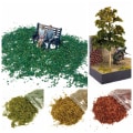 Miniatyrbild 8 av 10: 35ml/påse Simulation Mini Leaves Miniature Static Leaf yellow&green
