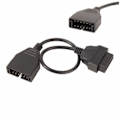 Miniatyrbillede 5 af 5: Obdii Obd2 Auto Diagnostic Connector Adapter Kabel