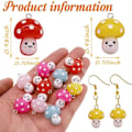 Pikkukuva 2 / 4: 20 kpl Mushroom Charm Resin sekoitettu väri