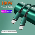 Miniatyrbillede 9 af 10: Type C-kabel USB-C-dataledning 0,5M 0.5m
