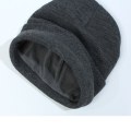 Miniatyrbillede 7 af 10: Beanie Hat Cuffed Beanie SORT GRÅ SORT GRÅ Black Gray
