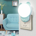 Miniatyrbilde 7 av 10: LED Nattlampe Varmt Lys ROSA EU-PLUGG EU-STOPP pink EU Plug-EU Plug