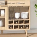 Miniatyrbild 10 av 10: Förvaringspartition Hyllavdelare WHITE L White L