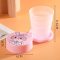 Miniatyrbilde 2 av 10: 4 Stk 100ML Vannkopp Foldekopp GUL GUL Yellow