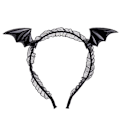 Miniatyrbillede 8 af 8: Halloween hovedbøjle Halloween tiara H H H