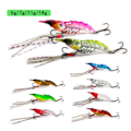 Pikkukuva 5 / 10: 2kpl katkaravun vieheet Minnow Fishing Lure RED 11G red 11g