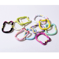 Miniatyrbilde 9 av 10: 4 stk Spring Cat Ringspenner Karabinkrok 3 3 3