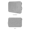 Miniatyrbillede 9 af 10: Notebook Computer Beskyttelsesetui Laptoptaske SORT 14IN Black 14in