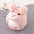 Miniatyrbillede 1 af 10: Baby Strikket Hue Beanie Cap PINK pink