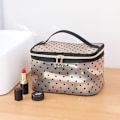 Miniatyrbillede 9 af 10: Mesh kosmetiktaske Makeuptaske TRANSPARENT C C Transparent C-C