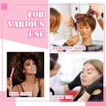 Miniatyrbilde 10 av 10: 3 stk Slick Brush Sett Bristle Hårbørste SVART black