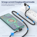 Miniatyrbilde 5 av 10: Type C-kabel USB-C-dataledning 0,5M 0.5m