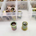 Miniatyrbild 7 av 9: 500st Nitmuttersats SAE UNC Nitmutter Sortiment Nitnings- och