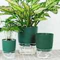 Pikkukuva 9 / 10: 1/2 kpl Itsekastelu kukkaruukku Lazy Kukkaruukku GREEN M Green M
