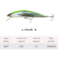 Miniatyrbilde 8 av 10: Minnow Fishing Lure Synkende Lure A A A