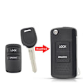 Miniatyrbillede 1 af 9: Remote Key Shell Case Fob Case HØJRE KLING HØJRE KLING Right Blade