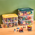 Miniatyrbilde 4 av 8: Leker Oppbevaringsboks Diverse Beholder GRØNN 1 LAG 1 LAG Green 1 layer-1 layer