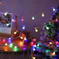 Miniatyrbillede 1 af 10: Kuglelys String Led Lys FARVE FARVE colour