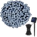 Miniatyrbild 1 av 10: Solar Fairy String Lights LED Lights String COOL WHITE 200 LEDS Cool White 200 Leds-200 Leds