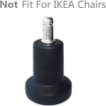 Miniatyrbilde 5 av 6: Caster Wheels Kontorstol Sete erstatning Reserve