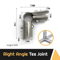 Miniatyrbild 1 av 10: 1 st Rörfog Rörkoppling RIGHT ANGLE T FOG RIGHT ANGLE T Right Angle T Joint