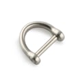 Miniatyrbilde 7 av 10: Solid karabinkrok D buestifter 9MMSHINY OVERFLATE BLANKENDE OVERFLATE 9mmShiny Surface