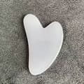 Guasha Board Massageskrapa VIT WHITE