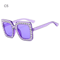 Pikkukuva 1 / 10: Crystal Suuret aurinkolasit Diamond aurinkolasit C5 C5 C5