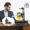 Miniatyrbillede 7 af 7: 5 Stk Hærdet stål 3D printer dyse MK8 ekstruder dyser Alle
