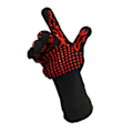 Miniatyrbilde 3 av 10: 1 par Hansker BBQ Ovnshansker SORT 30CM black 30cm