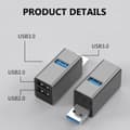 Miniatyrbilde 3 av 7: USB Hub Type-C Splitter Expander