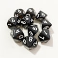 Pikkukuva 10 / 10: 10 kpl / set DND Dice Polyhedral Noppa PUNAINEN PUNAINEN Red