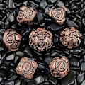 Pikkukuva 9 / 10: 7 kpl metallinoppaan set , hopea silver