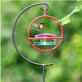 Miniatyrbillede 8 af 10: Hummingbird Feeder Fugle Vand Feeder SORT black
