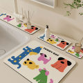 Miniatyrbilde 4 av 8: Kran-tømmematte Sklisikker absorberende pute 30X40CMC C 30x40cmC