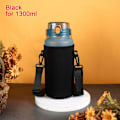 Miniatyrbillede 1 af 8: Vandflaskedæksel Vakuumkophylster SORT TIL 1300ML FOR 1300ML black for 1300ml-for 1300ml