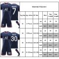 Pikkukuva 2 / 2: Paris Saint-Germainin virallinen lasten pelipaita 2022-2023, erikoispainos, kotipaita, nro 7 Mbappe 22