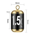 Miniatyrbild 1 av 10: Vikter Bly sänkor Fiskebly fall 1,5G-20PCS 1,5G-20PCS 1.5g-20pcs
