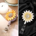 Miniatyrbillede 5 af 6: Optrækkelig Badge Reel Nylon Cord ID Badge Reel
