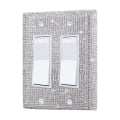 Miniatyrbillede 1 af 10: US Standard Switch Panel Sticker Rhinestones Socket Frame 06 06 06