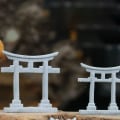 Miniatyrbillede 8 af 9: Mini japansk Torii Gate Simulation Torii S S S